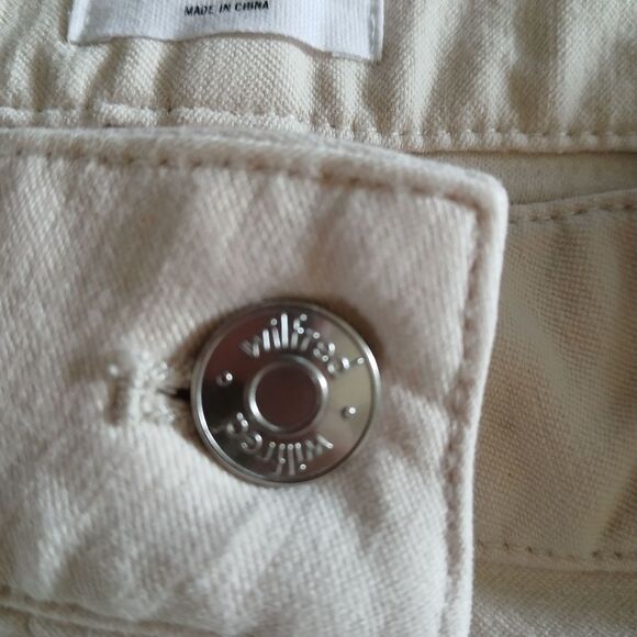 Wilfred Free Women's Pants Brennan Utility Carpenter Cargo Double Knee High Rise - Picture 9 of 10